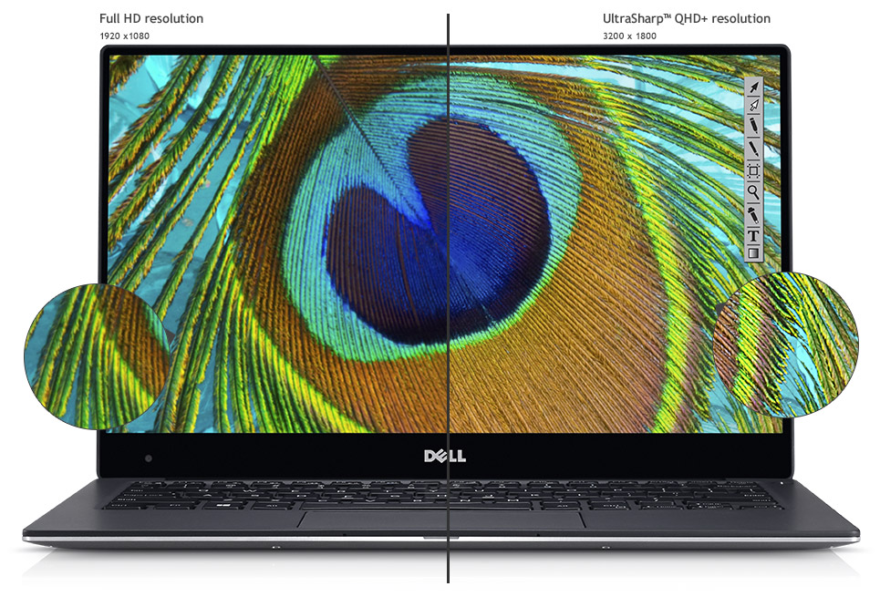 Dell xps 13 qhd+ vs fhd display